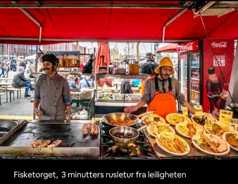 ベルゲンLille Ovregateアパートメント エクステリア 写真